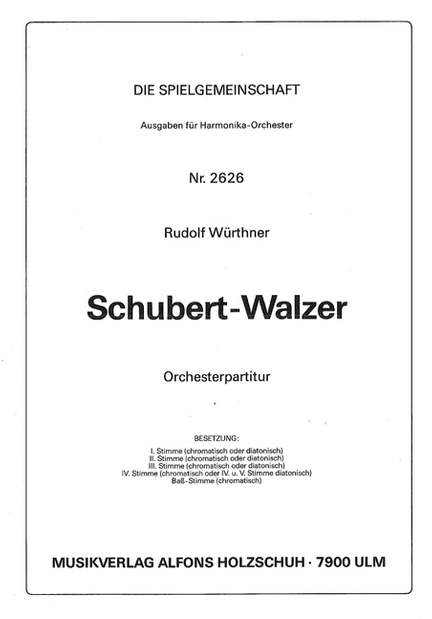 Rudolf Würthner: Schubert Walzer