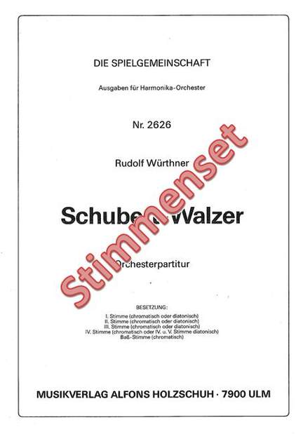 Rudolf Würthner: Schubert Walzer