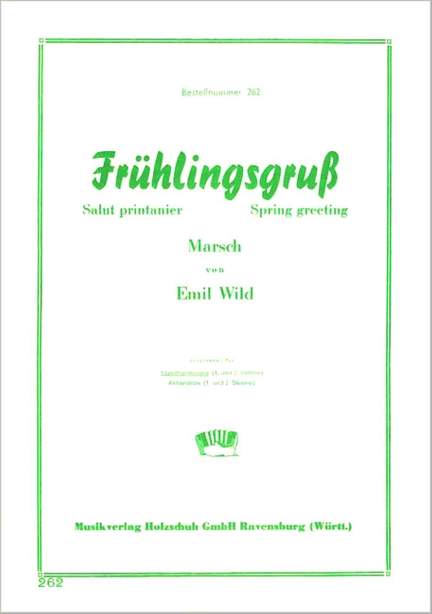 Emil Wild: Fruehlingsgruss