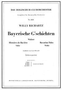 Willy Richartz: Bayerische Gschichten