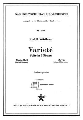 Rudolf Würthner: Varieté Suite