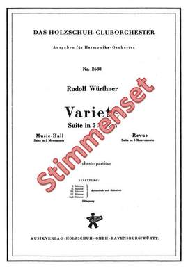 Rudolf Würthner: Varieté Suite
