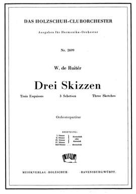 W. de Ruitér: Drei Skizzen