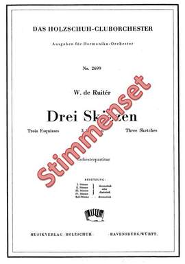 W. de Ruitér: Drei Skizzen