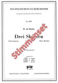 W. de Ruitér: Drei Skizzen