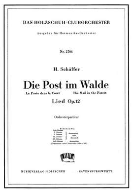 Heinrich Schäffer: Die Post im Walde
