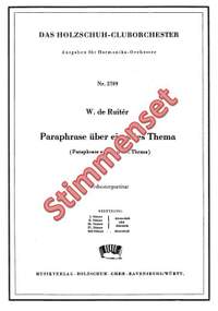 W. de Ruitér: Paraphrase über ein altes Thema