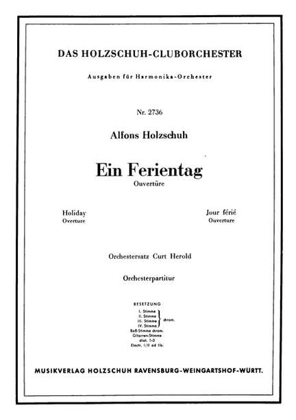 Alfons Holzschuh: Ein Ferientag