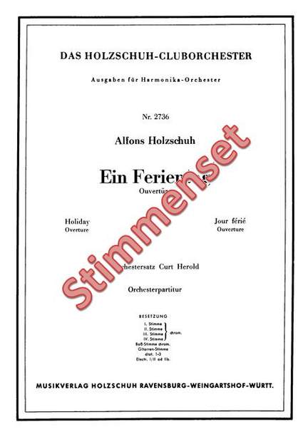 Alfons Holzschuh: Ein Ferientag