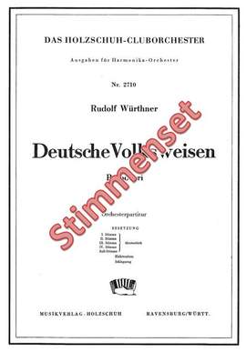 Rudolf Würthner: Deutsche Volksweisen