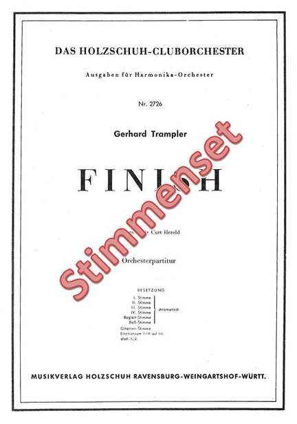 Gerhard Trampler: Finish