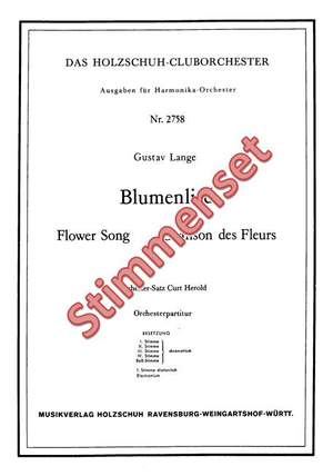 Gustav Lange: Blumenlied
