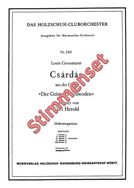 Louis Grossmann: Csárdás