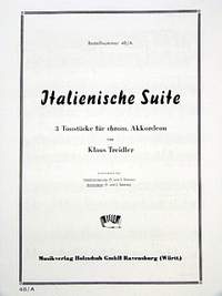 K. Treidler: Italienische Suite