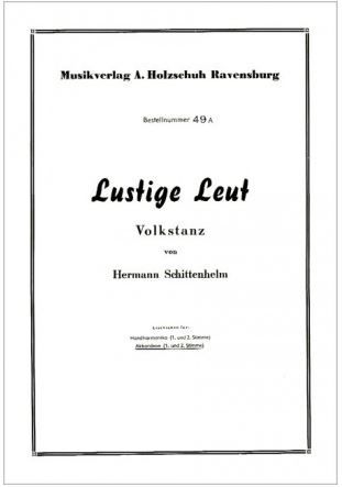 Hermann Schittenhelm: Lustige Leut