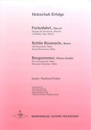 Manfred Probst: Holzschuh Erfolge, Band 4