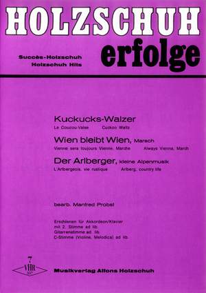 Manfred Probst: Holzschuh Erfolge, Band 7