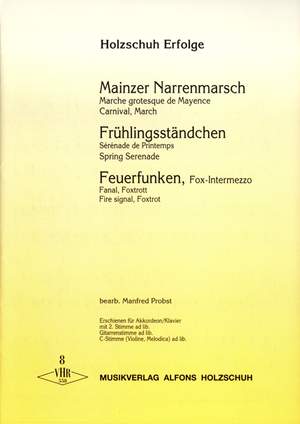 Manfred Probst: Holzschuh Erfolge, Band 8