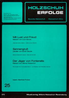 Manfred Probst: Holzschuh Erfolge, Band 25