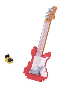 Nanoblock Electric Guitar - Red