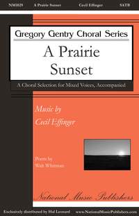 Cecil Effinger: A Prairie Sunset