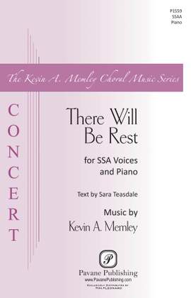 Sara Teasdale_Kevin A. Memley: There Will Be Rest