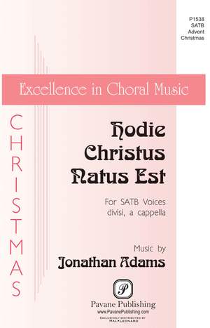 Jonathan Adams: Hodie Christus Natus Est