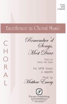 Matthew Emery: Remember'd Songs Most Dear