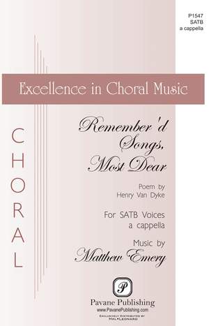 Matthew Emery: Remember'd Songs Most Dear