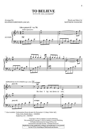 Matthew Evancho: To Believe