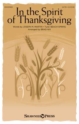 Joseph M. Martin: In the Spirit of Thanksgiving