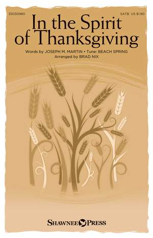Joseph M. Martin: In the Spirit of Thanksgiving