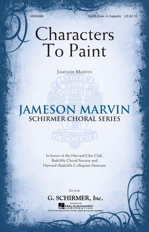 Jameson Marvin: Characters to Paint