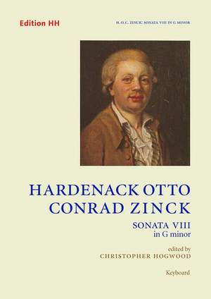 Zinck, H O C: Sonata No. 8 in G minor G minor