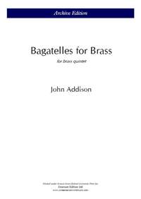 Addison, John: Bagatelles for Brass (Score)