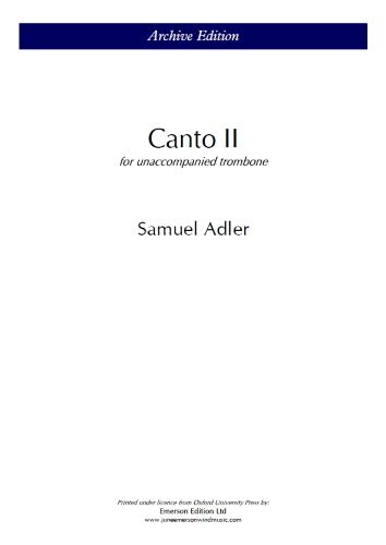 Adler, Samuel: Canto 2