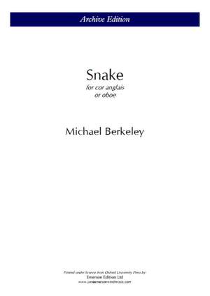 Berkeley, Michael: Snake