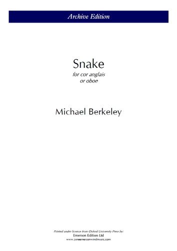 Berkeley, Michael: Snake