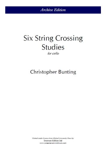 Bunting, C: Six String Crossing Studies