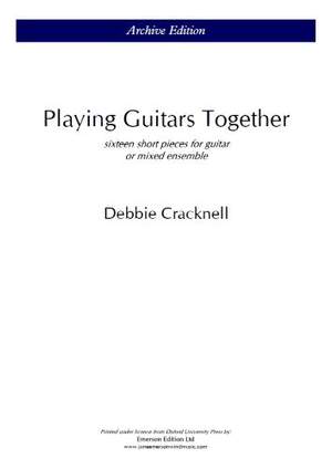 Cracknell, D: Playing Guitars Together