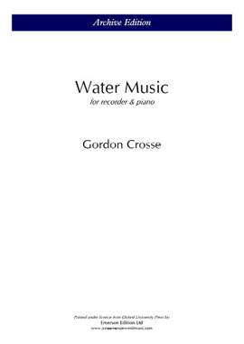 Crosse, G: Water Music