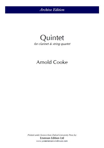 Cooke, A: Quintet