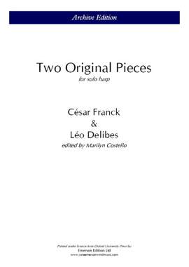 Delibes/Franck: Two Original Pieces