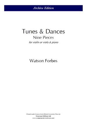 Forbes, W: Tunes & Dances