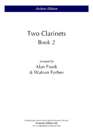 Frank, Alan: Two Clarinets Bk.2