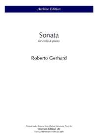 Gerhard, R: Cello Sonata
