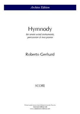 Gerhard, R: Hymnody (Score)