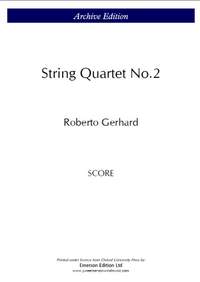 Gerhard, R: String Quartet No.2 (Score)