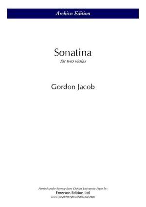 Gordon Jacob: Sonatina for Two Violas