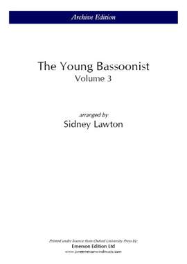 Lawton, S: Young Bassoonist Vol.3